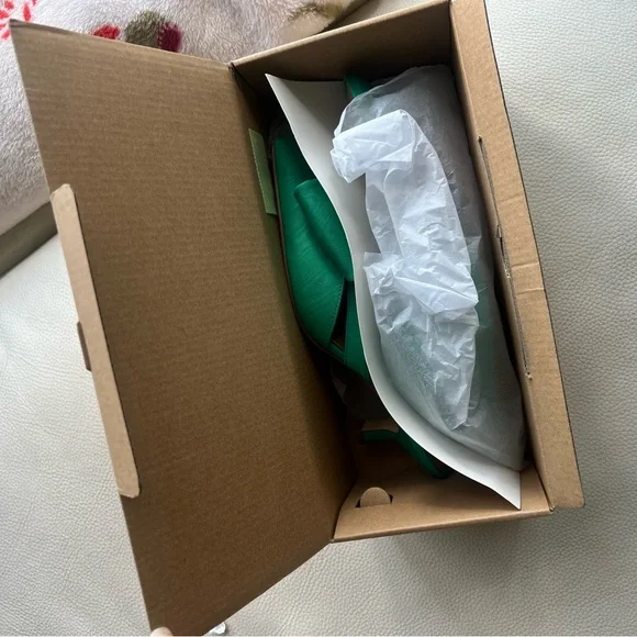 J. Crew Emerald Green Bow Mules - Picture 5 of 5